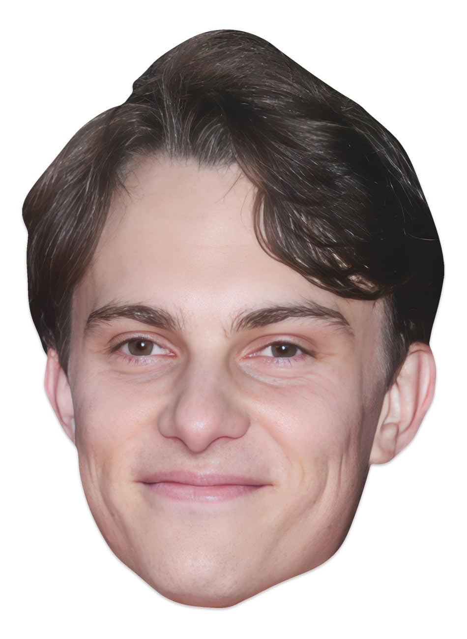 Star Cutouts CM278 Oscar Piastri Cardboard Face Mask – Motorsport Fan Fancy Dress Mask for Parties & Race Days
