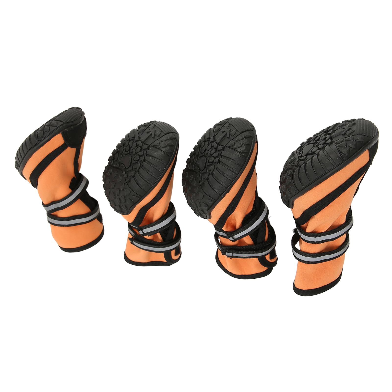 TITA-DONG Chaussures pour Chien Protège-Pattes, Bottes Respirantes pour Chien pour Chaussée Chaude D'été, Bottes Antidérapantes Confortables pour Chien avec Semelle en Caoutchouc Respirante pour(XL)