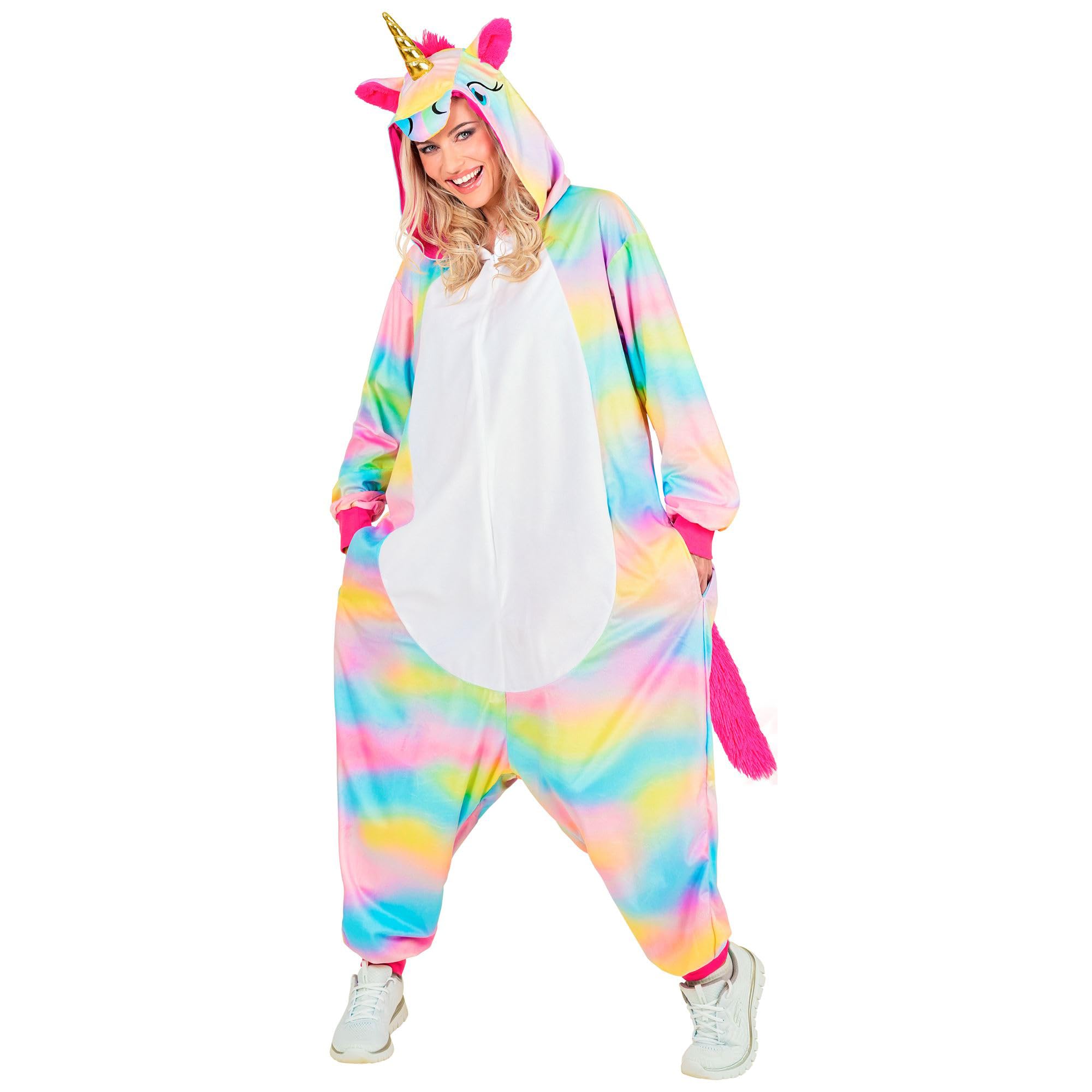 Tierkostüm "Cookie Monster" für Erwachsene | Overall Hellblau | Weicher Plüsch-Jumpsuit mit Kapuze für Damen und Herren, Karneval Mottoparty