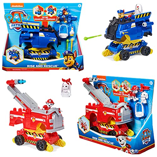 Patrulla Canina vehículo de juguete transformable ideal como regalo para niños de 3 años 4