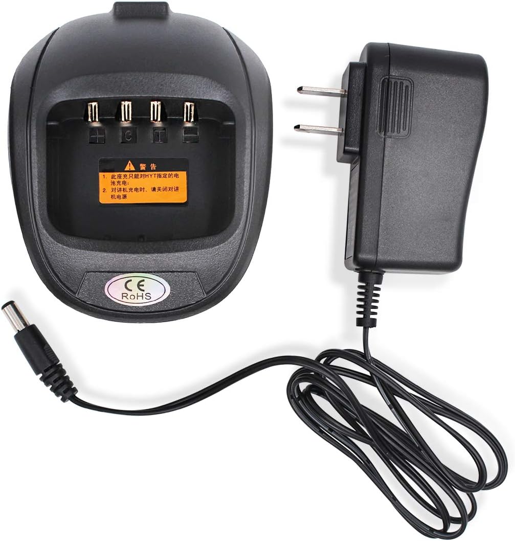CH10A03 Battery Rapid Charger for HYT TC-610 TC610S BL2001 BL1204 BL2001 BL1204 AKL-2001 Hytera TC620 Two Way Radio