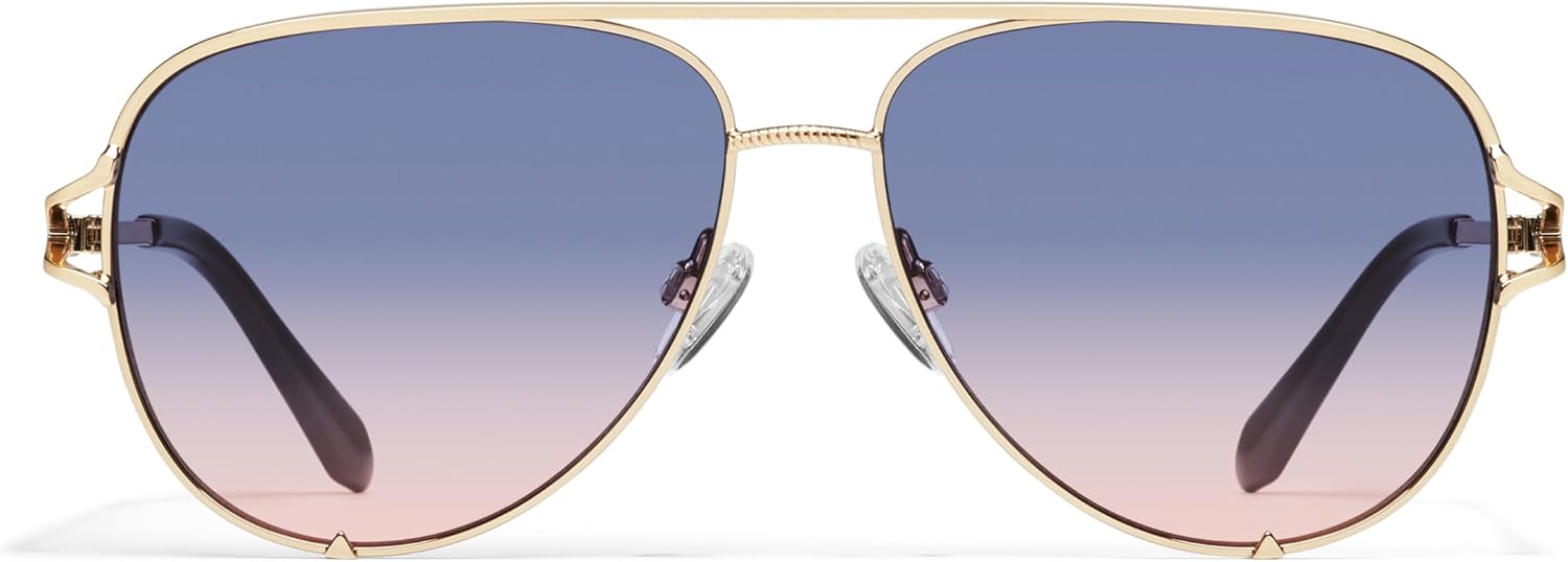 QUAY - Sunglasses for Men & Women, Square Lenses with UV Protection