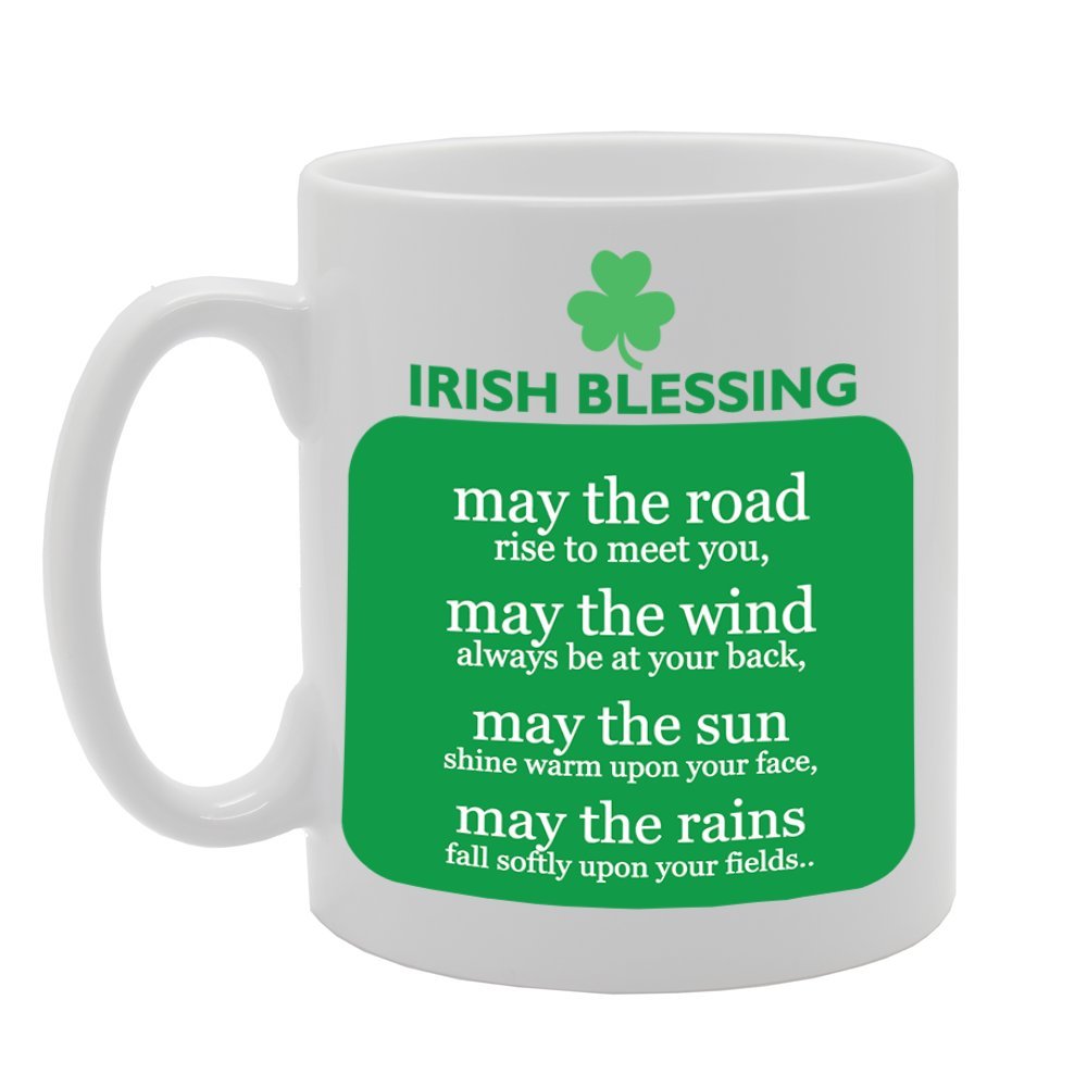 Coralgraph Inc MG2377 Funny Irish Blessing Novelty Gift Printed Tea Coffee Ceramic Mug