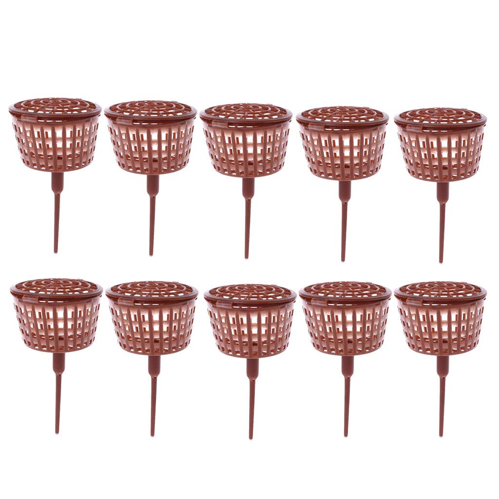 10Pcs Portable Plant Nursery Pot Bonsai Bag Tool Fertilizer Basket Box Cover by keaiduoa