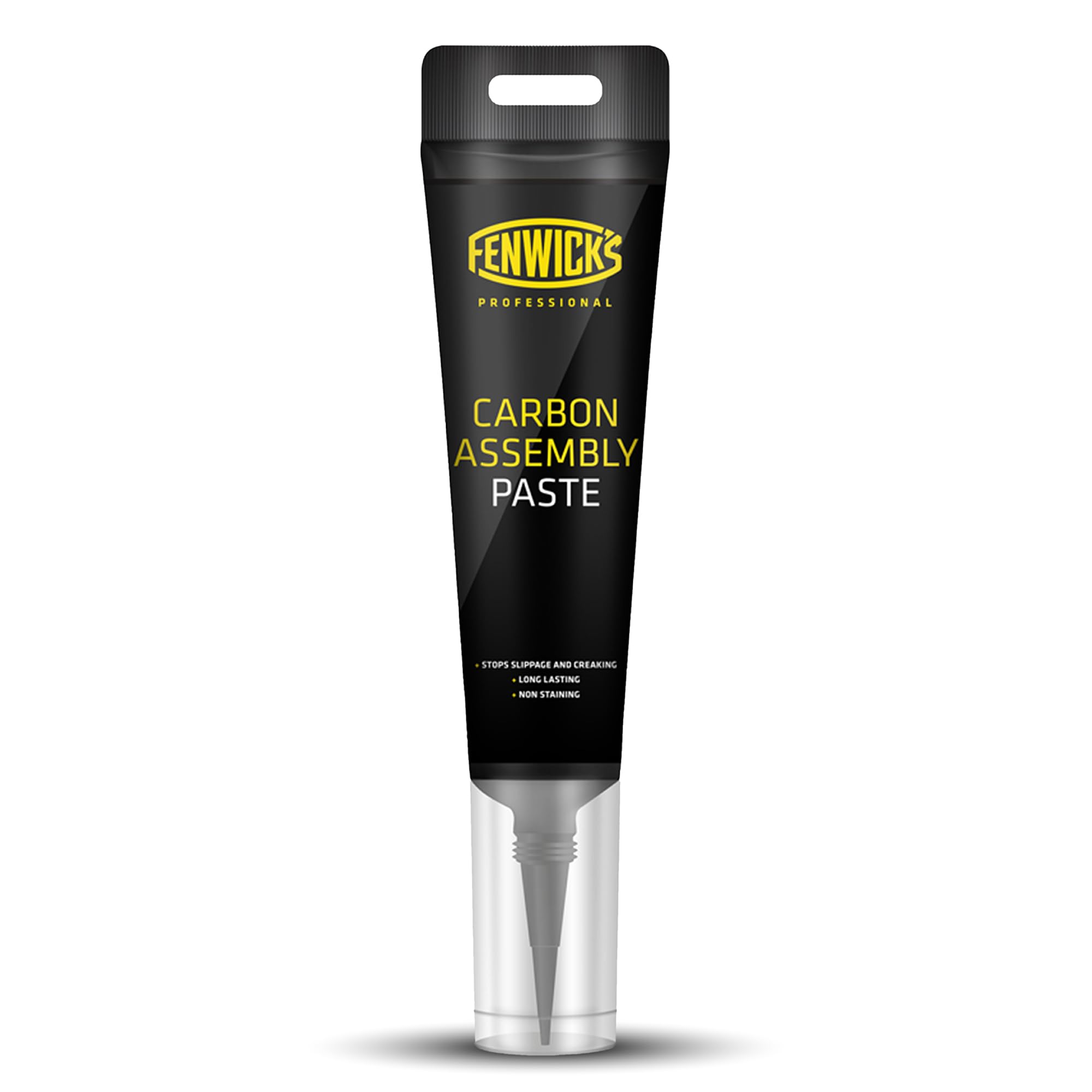 Fenwicks Unisex's Professional Carbon Assembly Paste Tube, Black, 80 ml