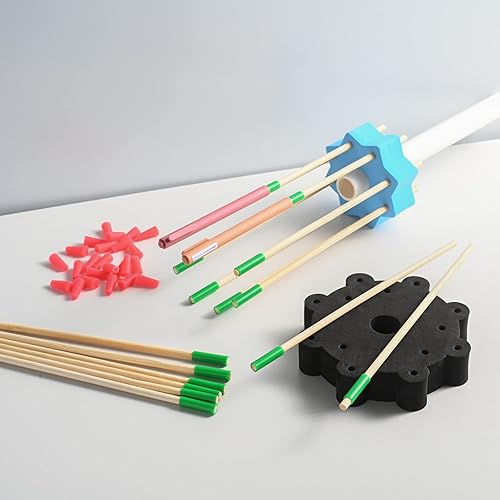 Miniatura 2 de Inkjoy - 24 fundas antiadherentes y 24 tapones de goma de silicona para accesorios de lápiz epoxi, tapas de fabricación de herramientas para