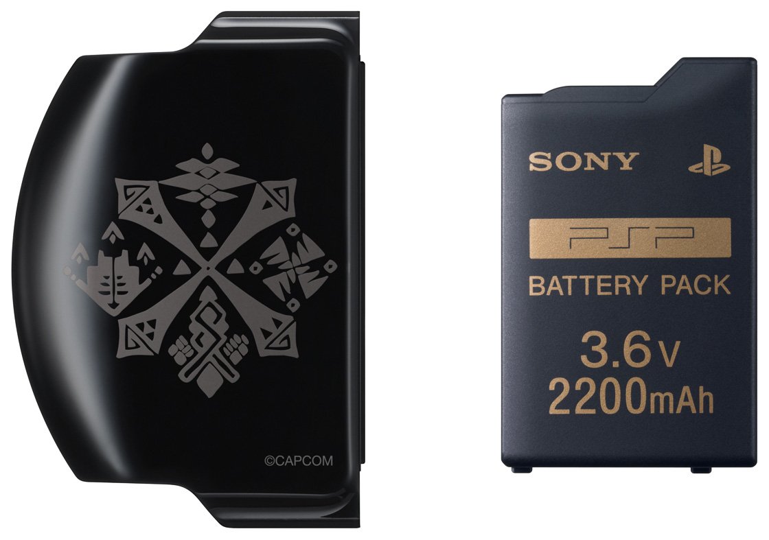 バッテリーパック PSP-3000シリーズ用 モンスターハンターポータブル 