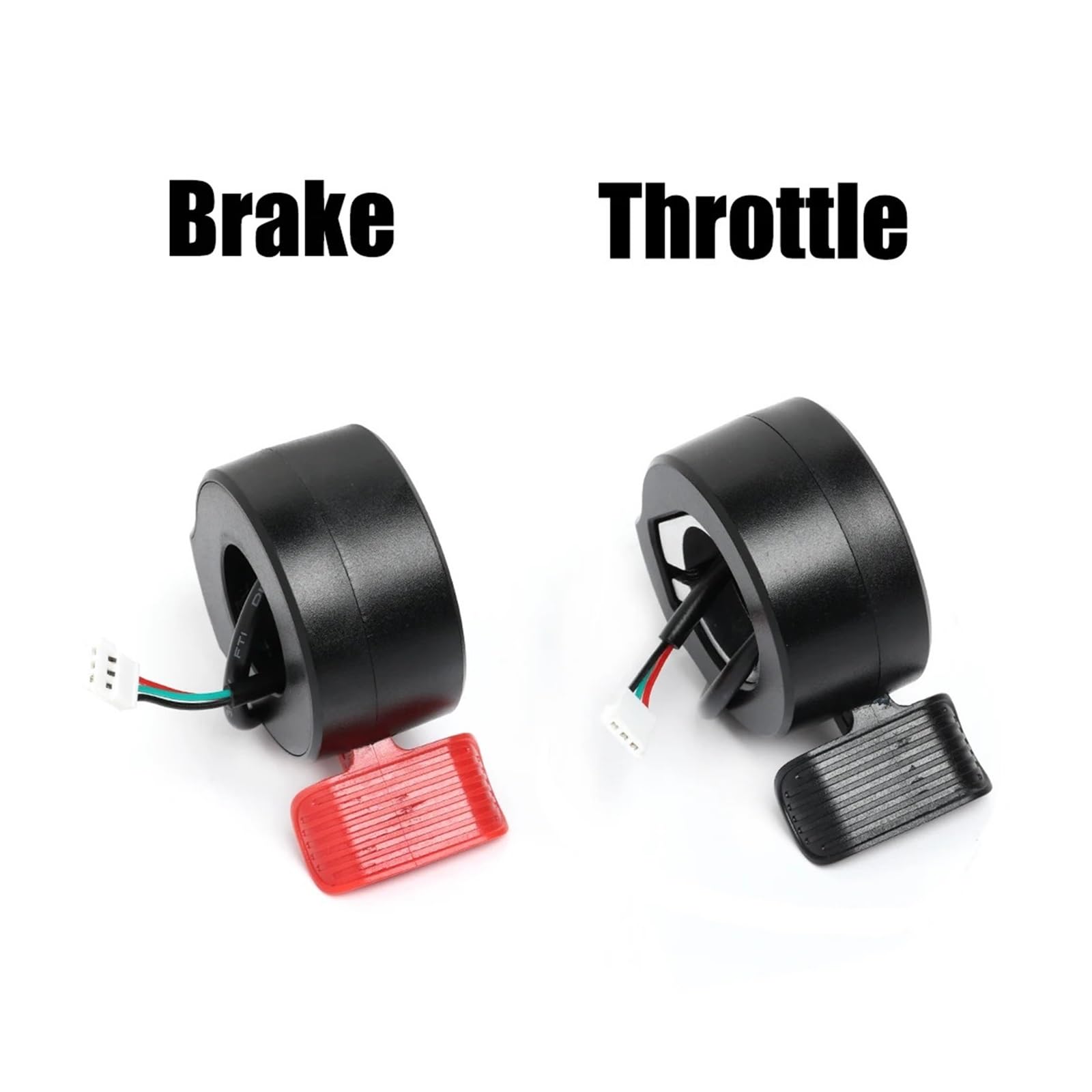 Clynex Scooter elettrico Freno a dito Acceleratore Booster E-bike Pulsante pollice Sensore Hall Acceleratore Parti impugnatura Esposizione di monopattini elettrici(Finger Brake