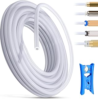 PTFE Schlauch 4mm, 4 Meter 3D Drucker Schlauch PTFE Tube Teflonschlauch Zubehör mit Schlauchschneider für 1,75 mm 3D Drucker Filament