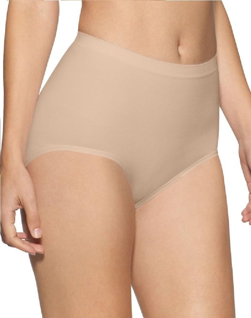 Surefit Seamless Light Control Maxi Briefs Knickers S-XXXL (8-30) Womens Ladies [Sady Trading] (XXX-LARGE - UK 28/30, SKINTONE)