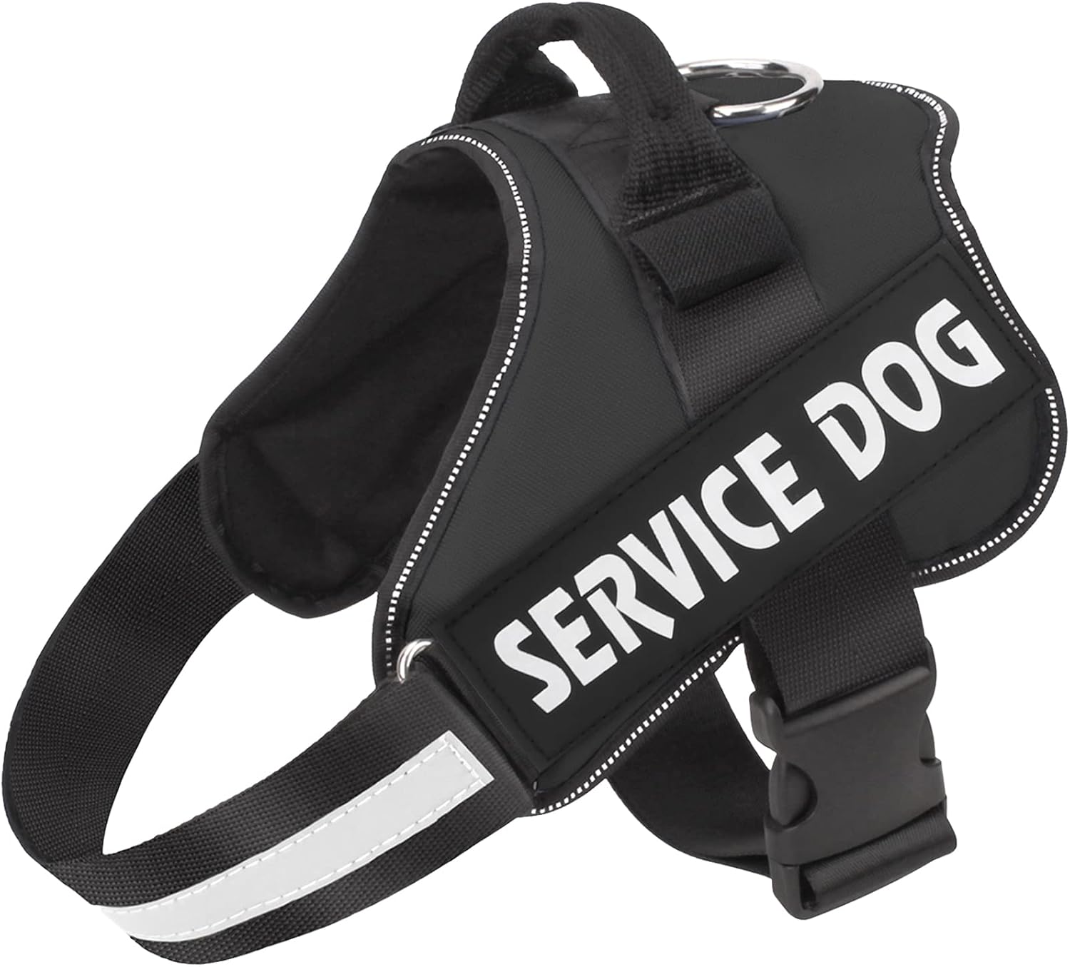 Bolux No Pull Dog Harness, 2022 Upgrade Widely Adjustable Service Dog Vest Harness for All Breeds, Replaceable No Pull Dog Harness, Appropriate Size Dog Harness for Small Medium Large Dogs