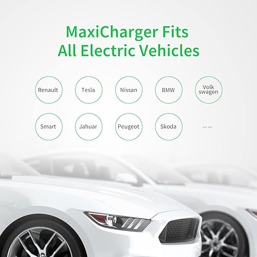 Miniatura 6 de Autel MaxiCharger Home - Cargador inteligente para vehículo eléctrico EV 40 amperios nivel 2 Wi-Fi y Bluetooth habilitado para EVSE estación de
