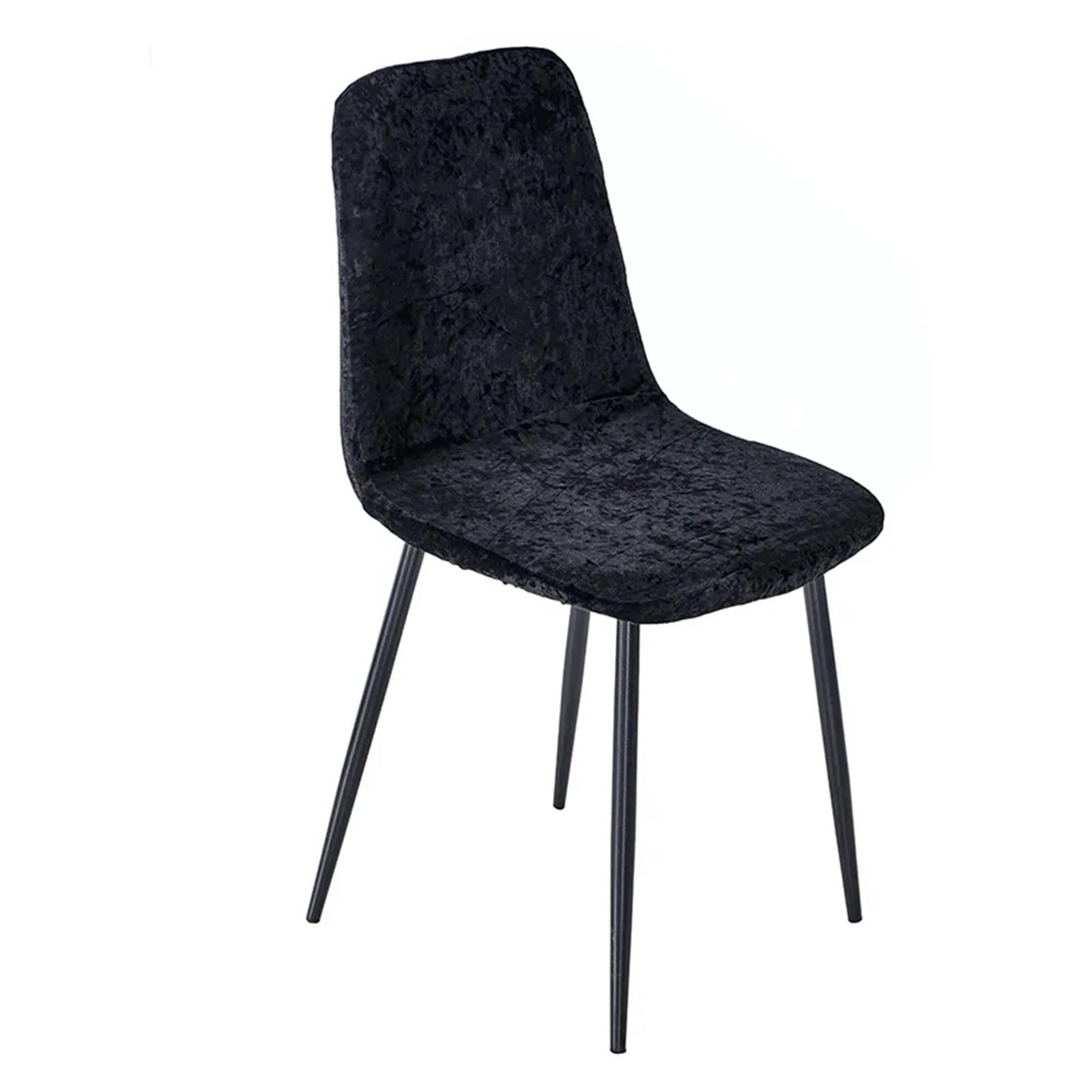 SHBHWS 1pc Shell Chair Covers Velvet Fabric Bar Cover Stretch Protector Seat Slipcovers Home Dining Room Hotel Decor for Hotel, Banquet(Color1)