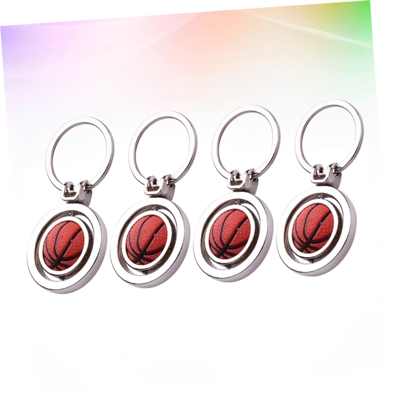 COLLBATH 12pezzi Portachiavi Basketball Accessori Creativi Per Chiavi e Ragazze