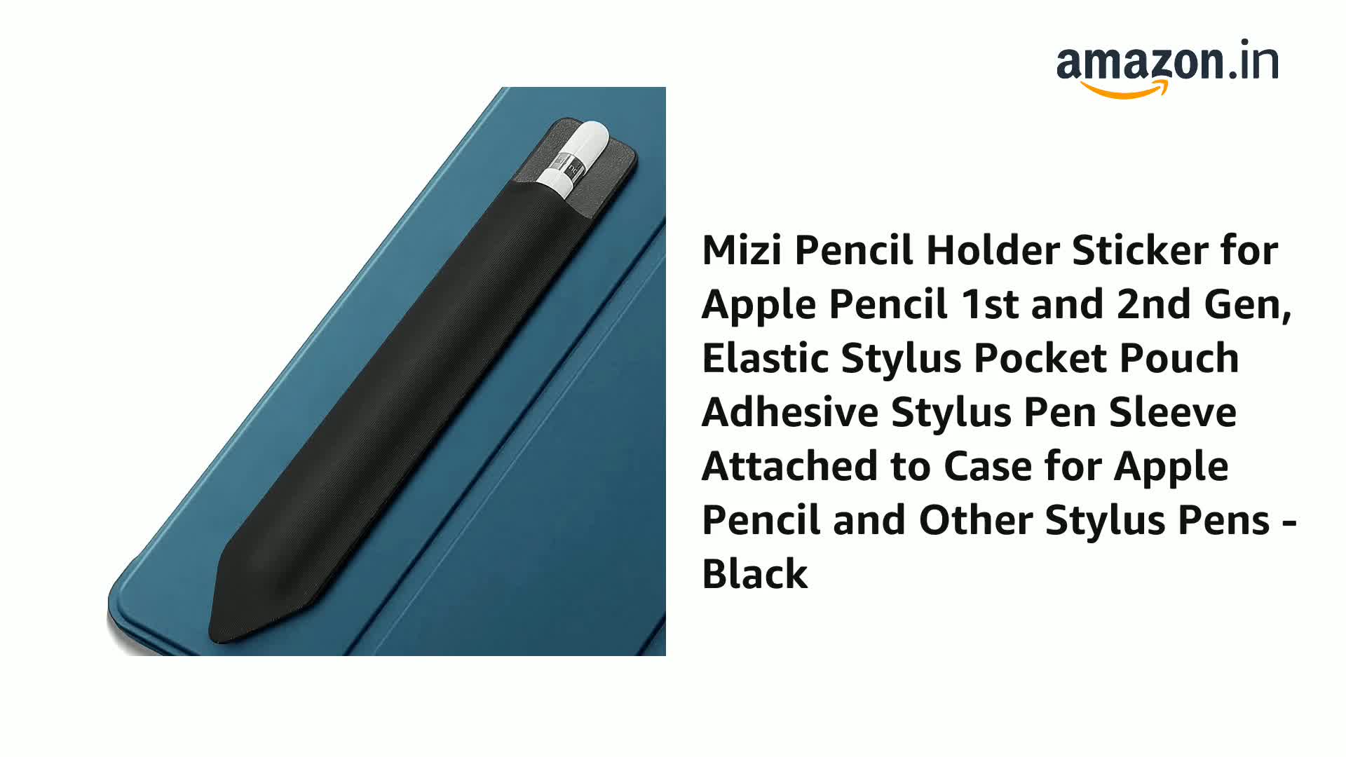 Mizi Pencil Holder Sticker for Apple Pencil Pro, Apple Pencil (USB