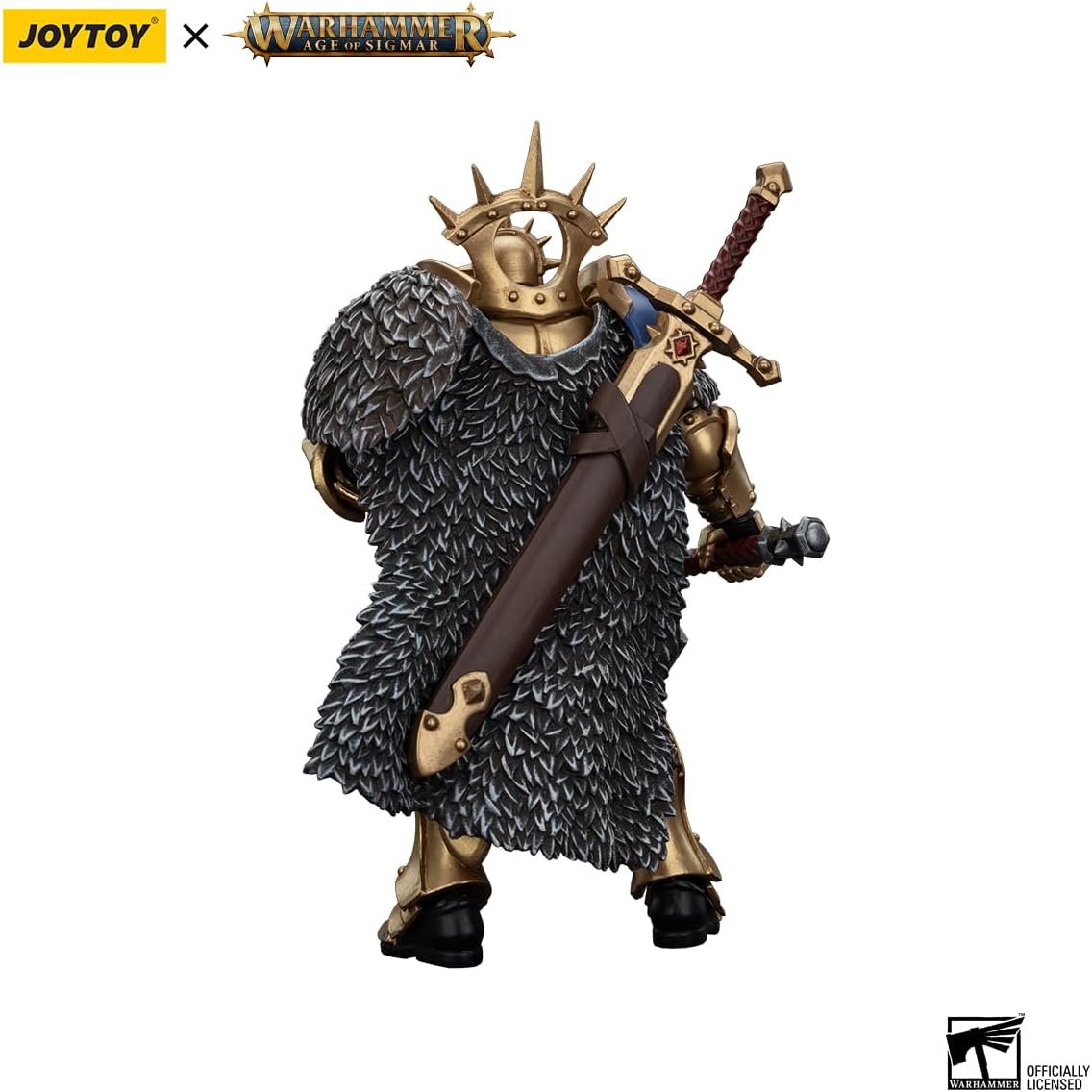 JOYTOY Warhammer 40K 1/18 Action Figure Stormcast Eternals The Blacktalons Hendrick, The Silver Wolf