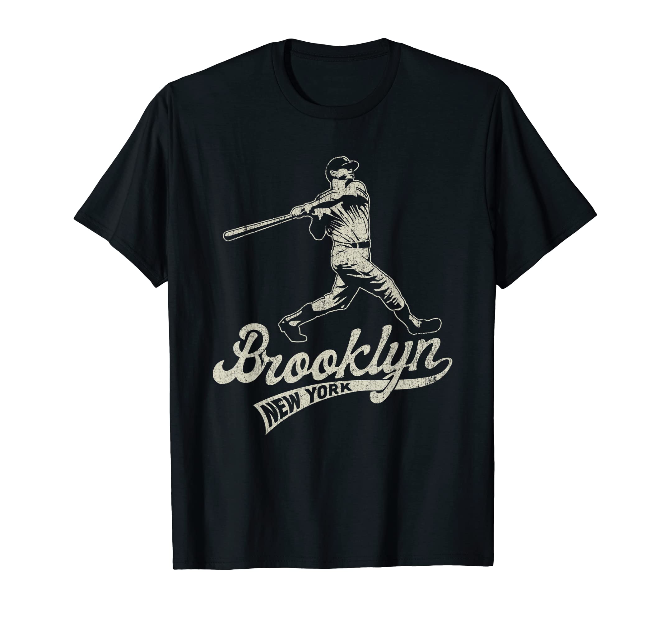 NYC Brooklyn Retro Vintage ClassicsBaseball Vintage Style Brooklyn for Men & Women T-ShirtOEKO-TEX STANDARD 100