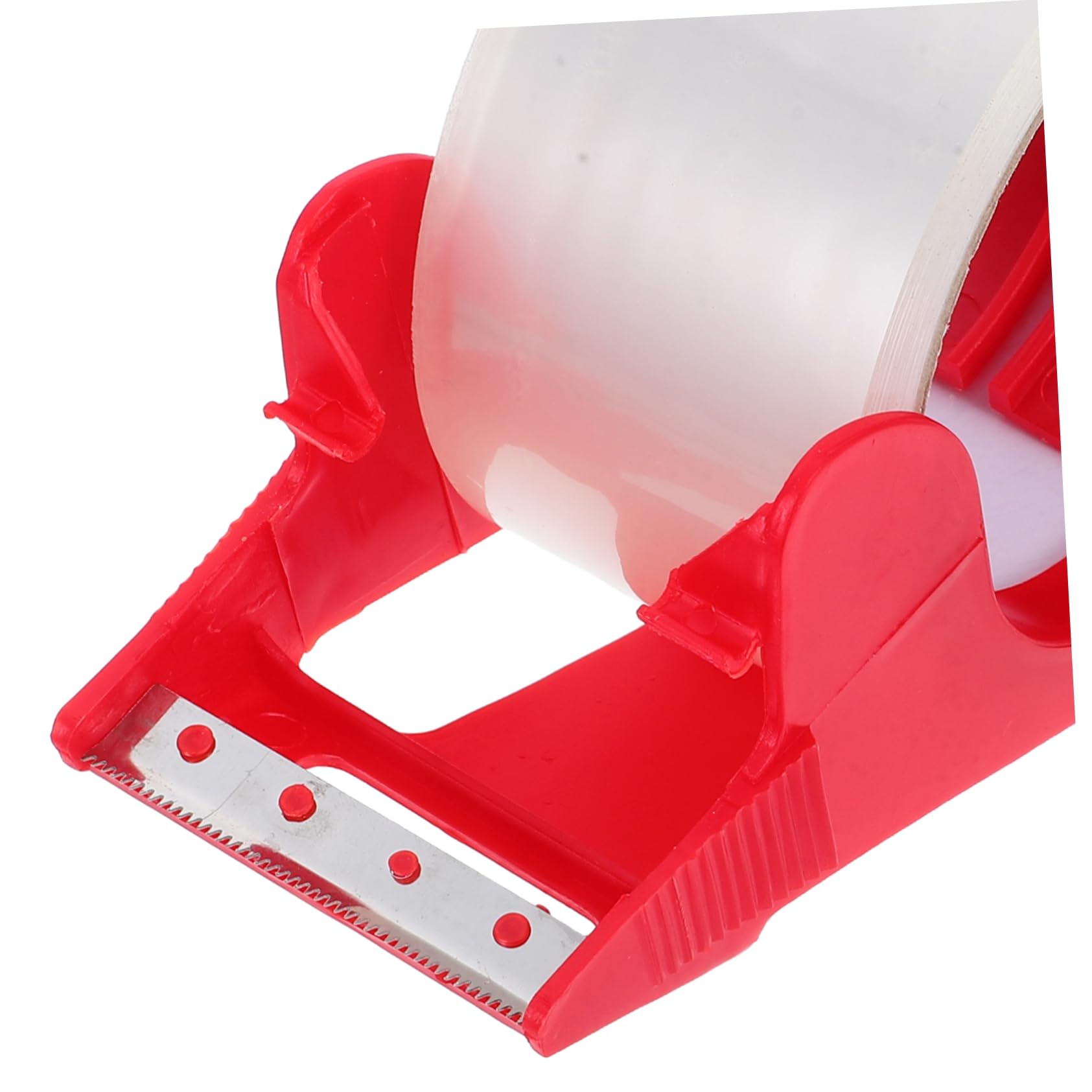 Ciieeo 6 Stück Verpackungsklebeband mit Abroller Transparentes Versandklebeband aus Bopp und Abs für Versand und Lagerung Robust und Einfach