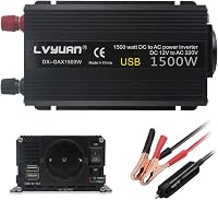 Cantonape 750W Feszültségátalakító 12V-230V - Autós Inverter EU Csatlakozóval és 2 USB Porttal Laptophoz, Kamerához, Okostelefonhoz 1
