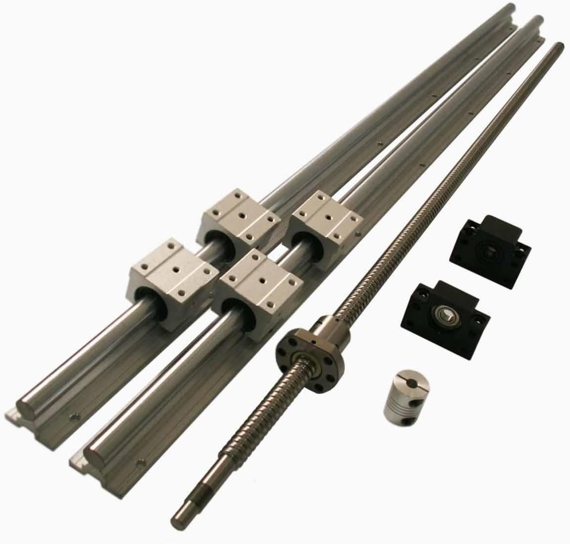 CNC SBR20 Support Rail RM1605 ballscrew 1200mm Linear Motion Kit