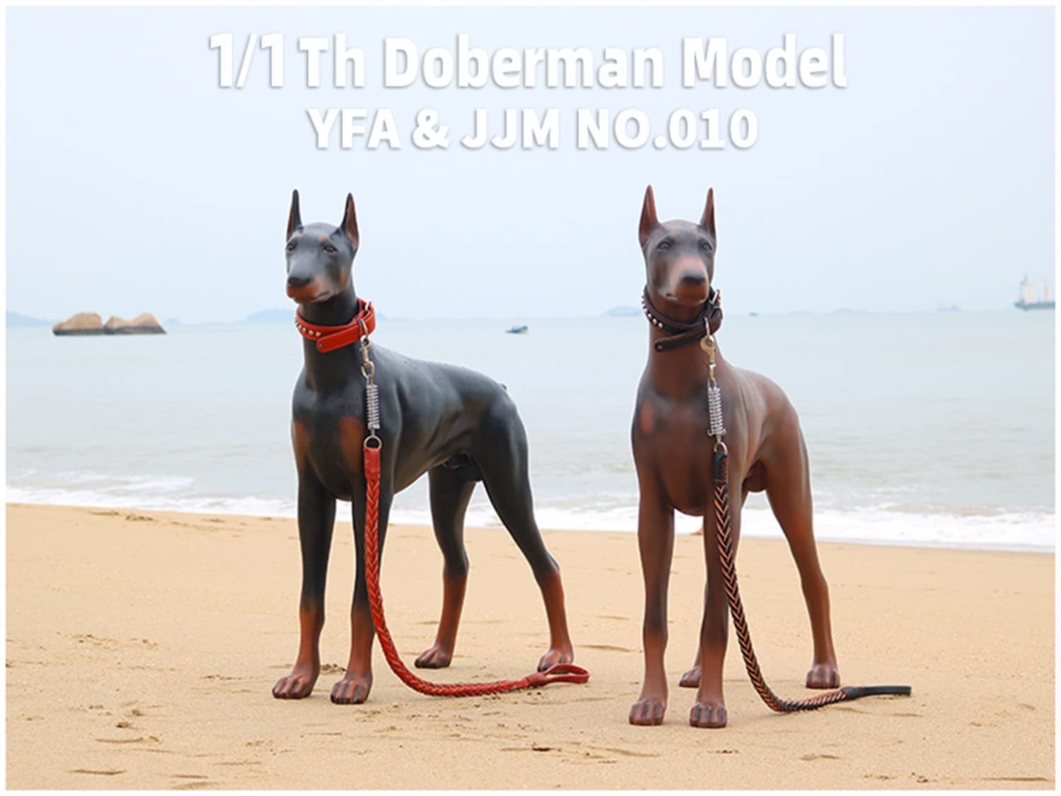 Amazon | JJM 1/1 サイズ ドーベルマン 犬 ゾンビ フィギュア