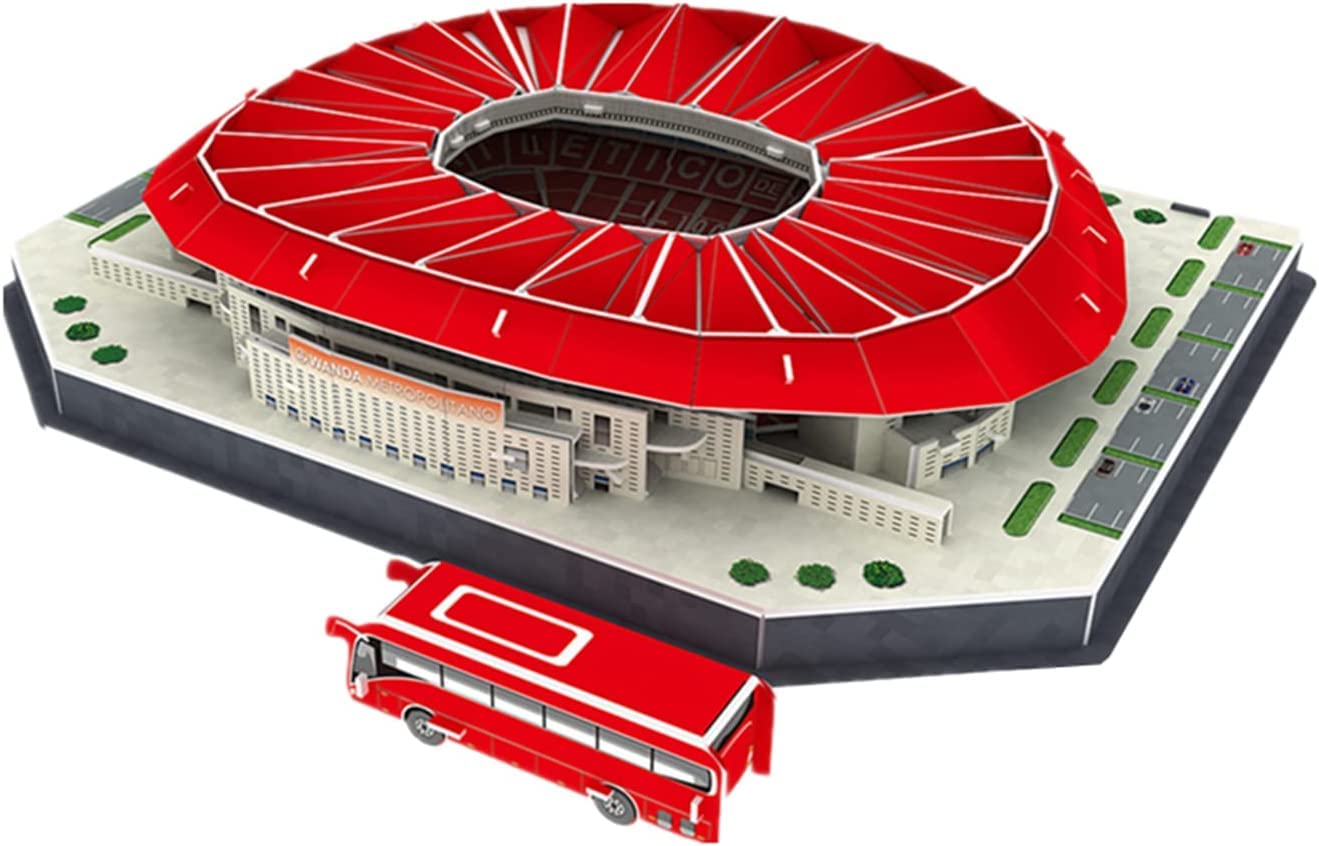 Puzzle 3D DIY Model zabawkowy do budowania stadionu 116 elementów dla dorosłych i dzieci