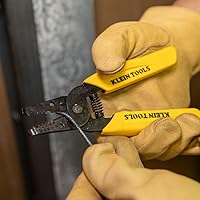 Vista 6 de Pelacables/cortador Klein Tools 11045, amarillo 10 – 18 AWG Solid Wire