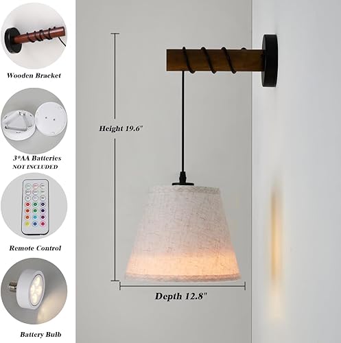 Miniatura 10 de JC TOPA Apliques de pared modernos, 2 luces regulables LED de cristal, lámpara de pared cilíndrica de burbujas, lámpara de pared interior para baño,