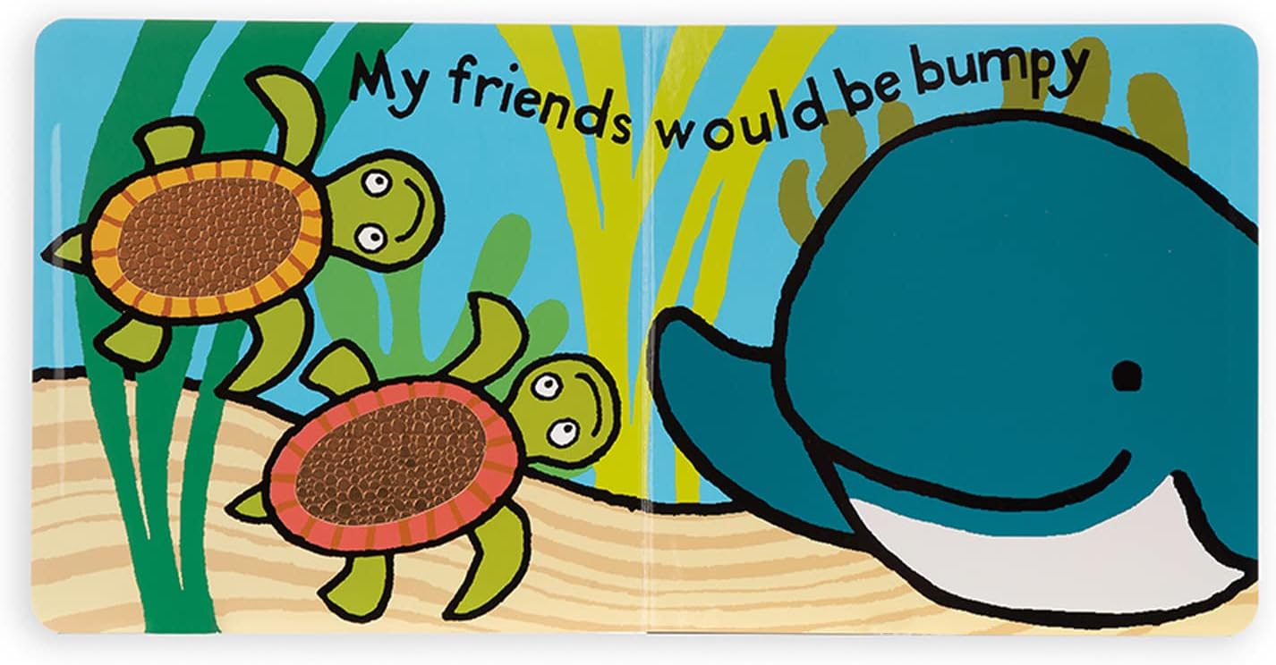Jellycat If I were a Whale: A Touch and Feel Board Book Children's Book - Baby Gift