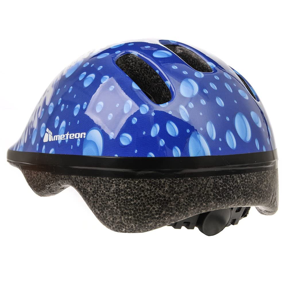 Meteor Casco Bici Ideale per Bambini e Adolescenti Caschi Perfetto per Downhill Ciclismo MTB Scooter Helmet Ideale per Tutte Le Forme di attività in Bicicletta MV6-2