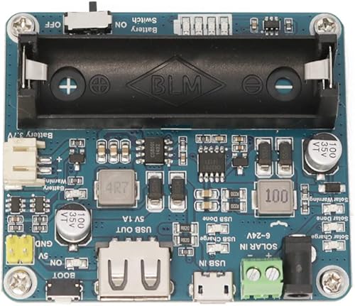 Miniatura 2 de Wavesare - Módulo de gestión de energía solar para panel solar de 6 V  24 V, soporte para panel solarconexión USB, carga de batería, energía solar,