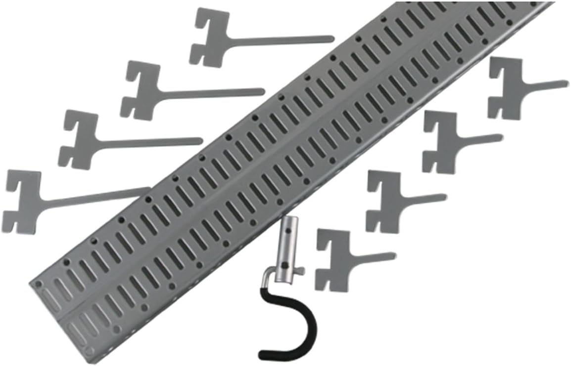 Knape & Vogt John Sterling TapMount Kit, 3Feet, Platinum