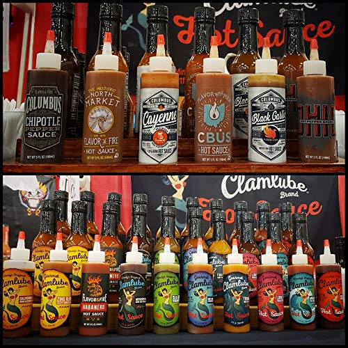 Miniatura 5 de Flavor and Fire Foods, ajo negro, salsa picante Colón, infusión de pimienta, galardonada, salsa picante North Market, sabor increíble, ideal para