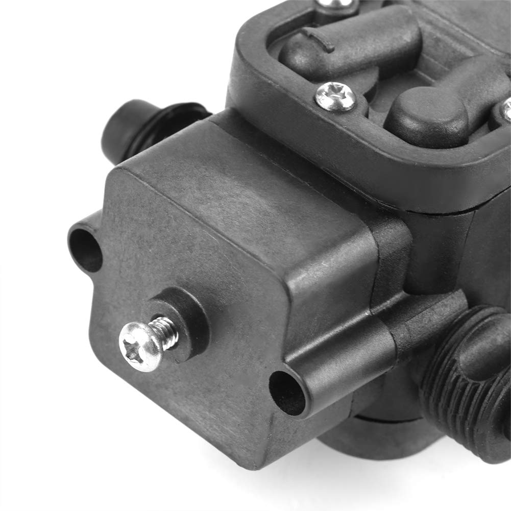 Elektryczna pompa membranowa SustVita 24 V 60 W, maksymalne ciśnienie 0,8 MPa i natężenie przepływu 5 l/min, samozasysająca do oprysków rolniczych i mycia samochodów