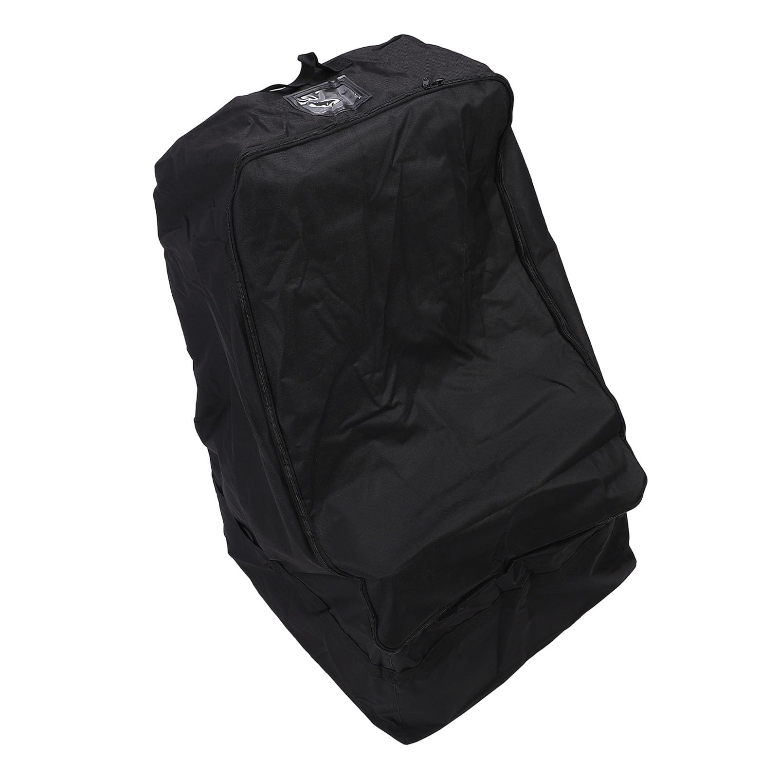 Sac de Poussette Noir, Sac de Rangement Oxford 600D, Organisateur de Voyage avec 2 Sangles de à Dos Rembourrées, Idéal pour Une Utilisation en Avion et Le Transport de Voyage