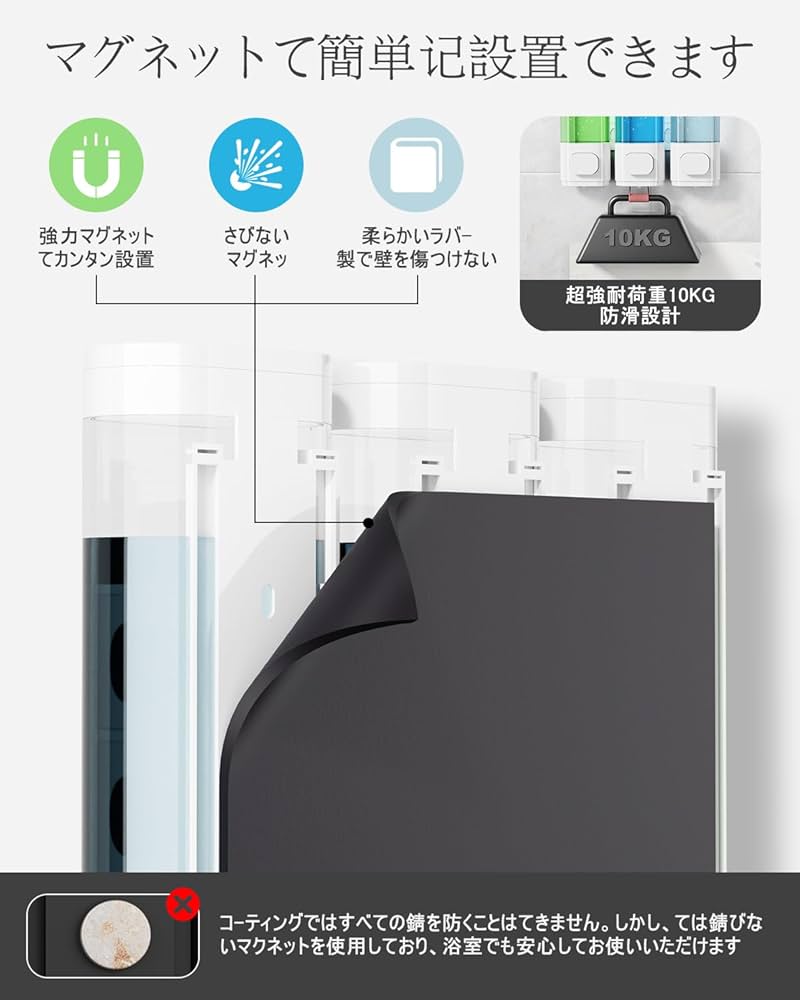 Amazon｜シャンプーボトル 3室シャンプー＆コンディショナー