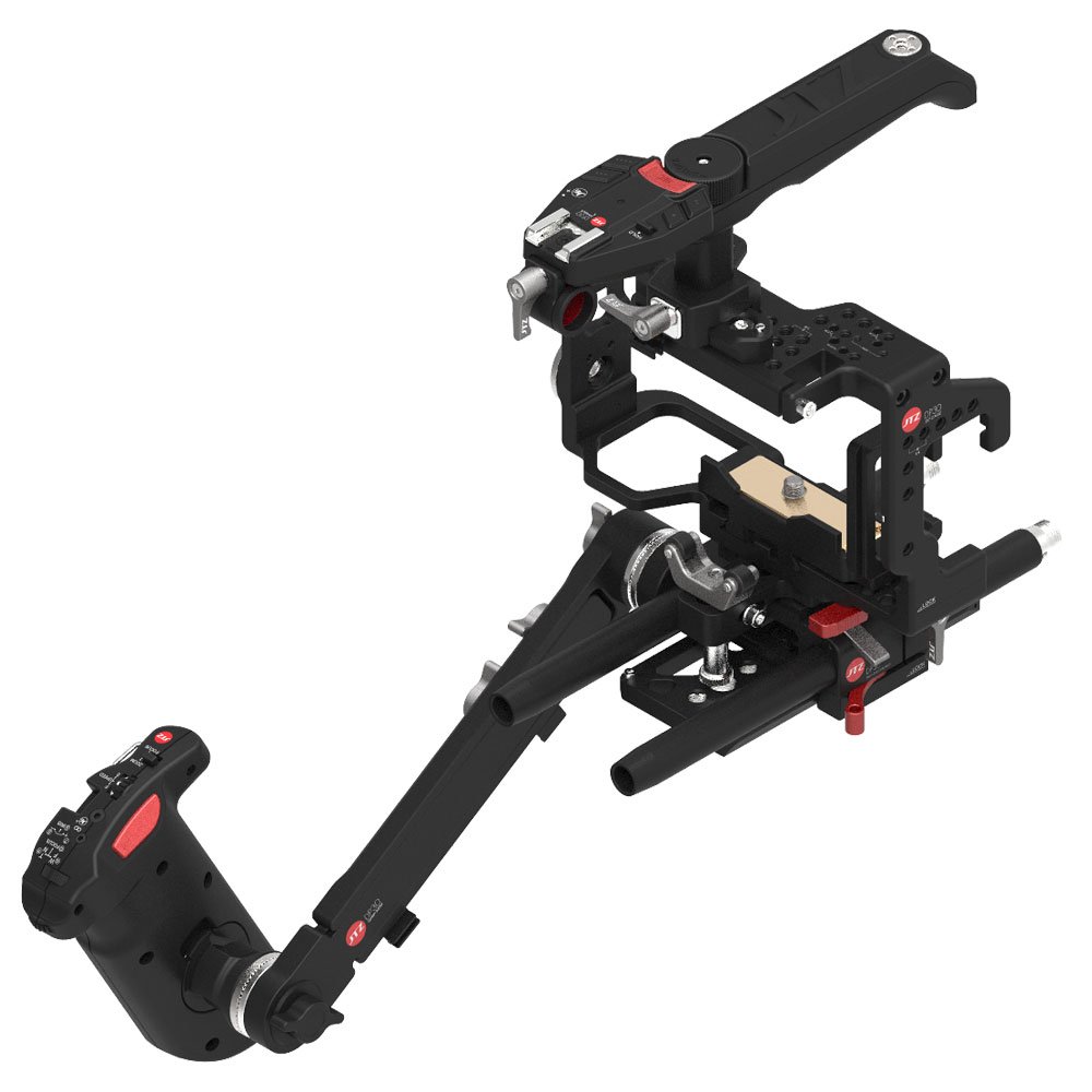 JTZ DP30 JL-JS7 Camera Cage Rig with 15mm Rail Rod Baseplate and Top Handle+Shoulder Pad and Electri