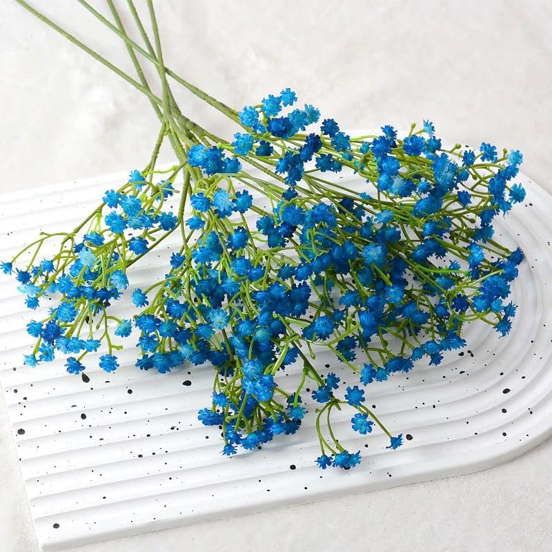 SATYAM KRAFT 5 Pcs Babys Breath Flowers Artificial Gypsophila Bouquets Flowers Gifting, Home Decor, Bedroom, Garden, Balcony, Office Decoration and Craft (Pack of 5) (Red) (Material : Fabric) (B0CJFQWSVN) Amazon Price History, Amazon Price Tracker