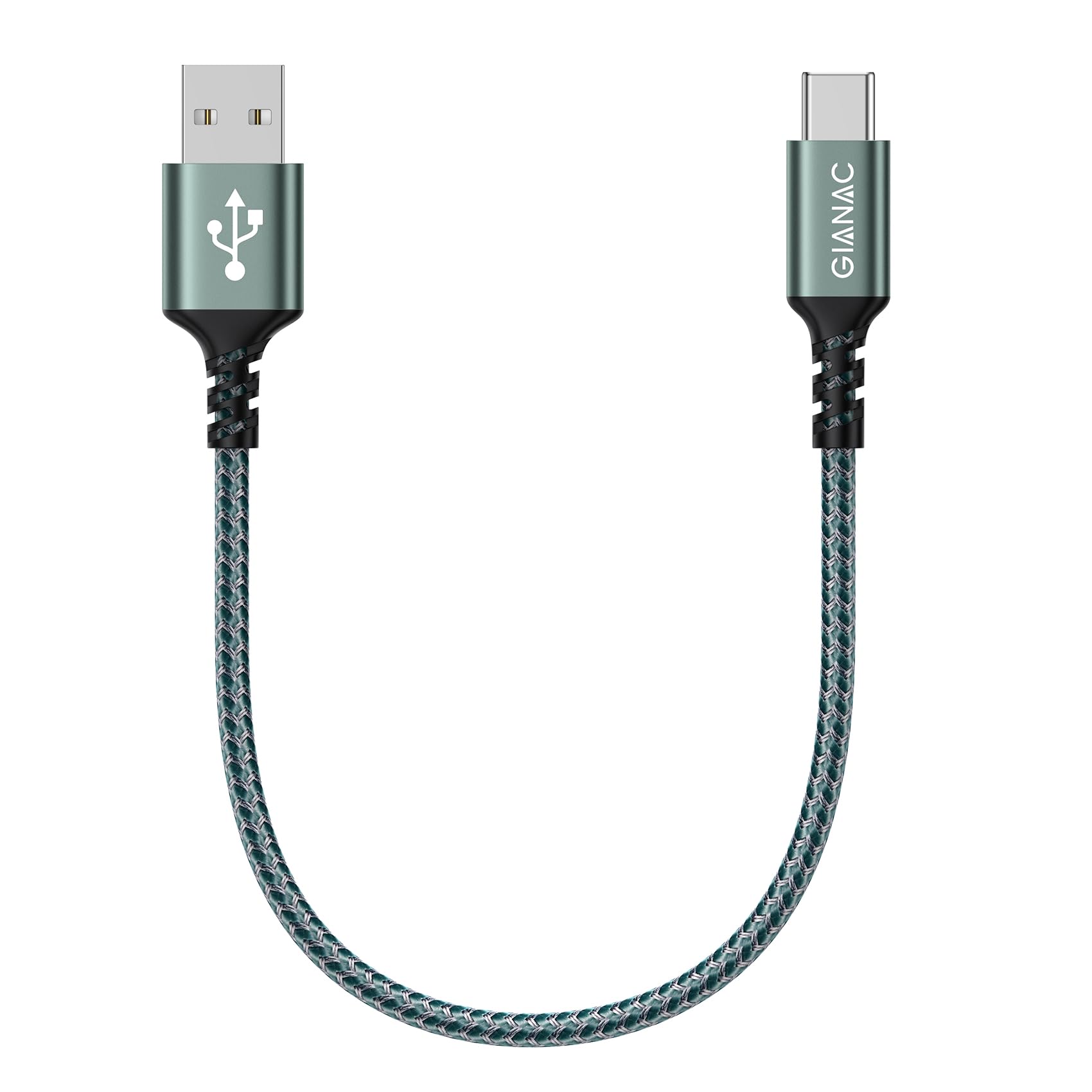 GIANAC Cavo USB Type-C 0.3M, Cavo USB C Lungo Cavo di ricarica USB C Tipo C 3.1A cavo di ricarica e cavo dati USB C per Galaxy S22 S21 S20 S10,Huawei P9 P20 P10 P30, Xiaomi,Sony,OnePlus