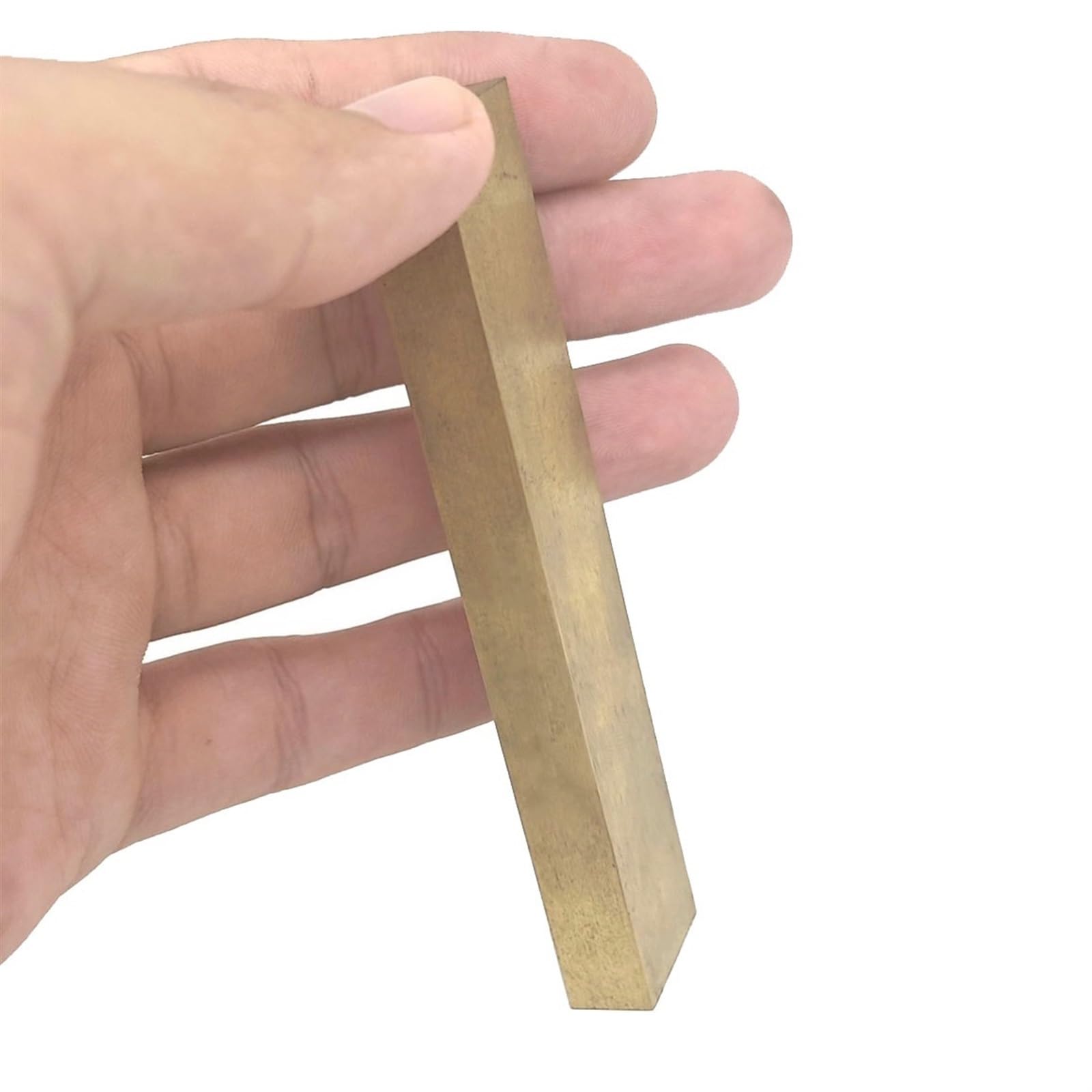 Barra quadrata piatta in lamiera di ottone for applicazioni di taglio, tornitura e fresatura utensili(12x70mm)