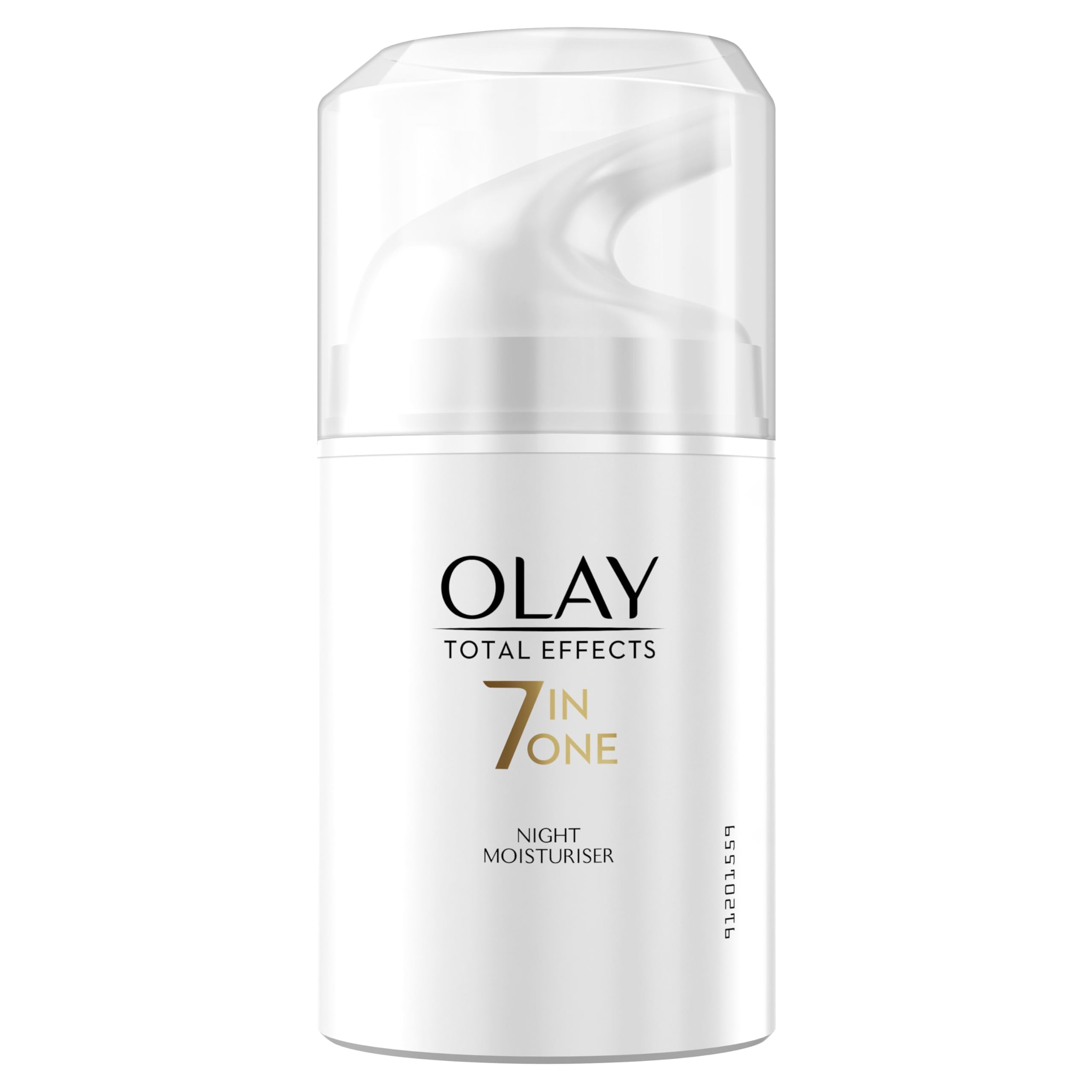 Olay Total Effects 7 In 1 Idratante Notte Con Vitamina B3, Antiossidanti E Pro-Vitamina B5, 7 Benefici In 1 Unico Prodotto, Per Una Pelle Rassodata Ogni Mattina, 50 Ml-image