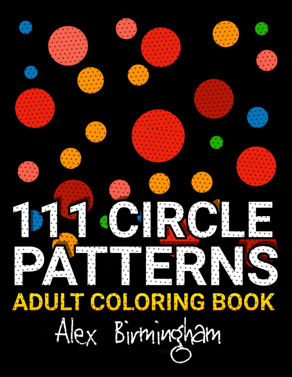 Livre coloriage adulte Circle Coloring Book pour apaiser l'anxiété par le dessin