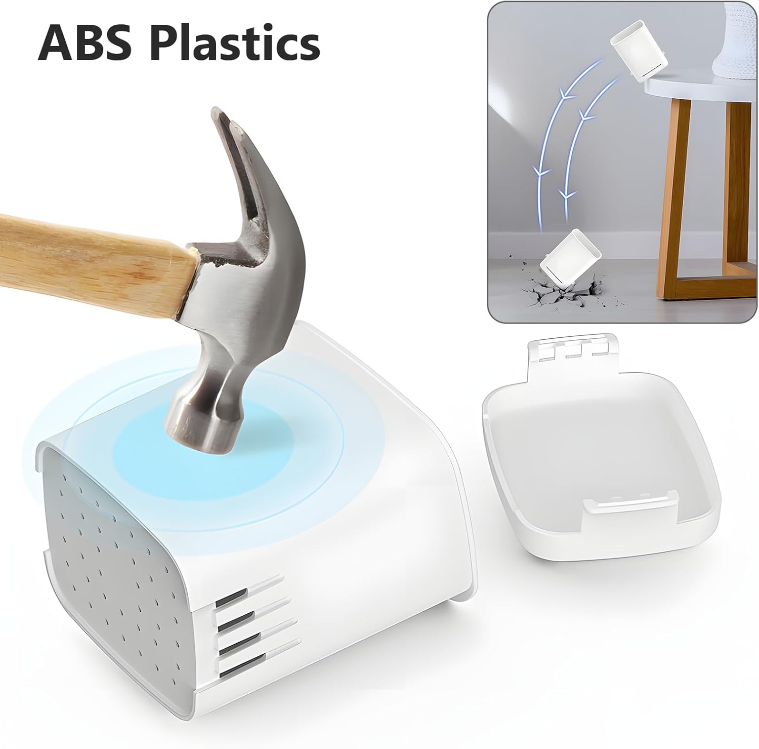 Wall Mounted Toothbrush Holders，Removable Drill-Wall Shower Holder