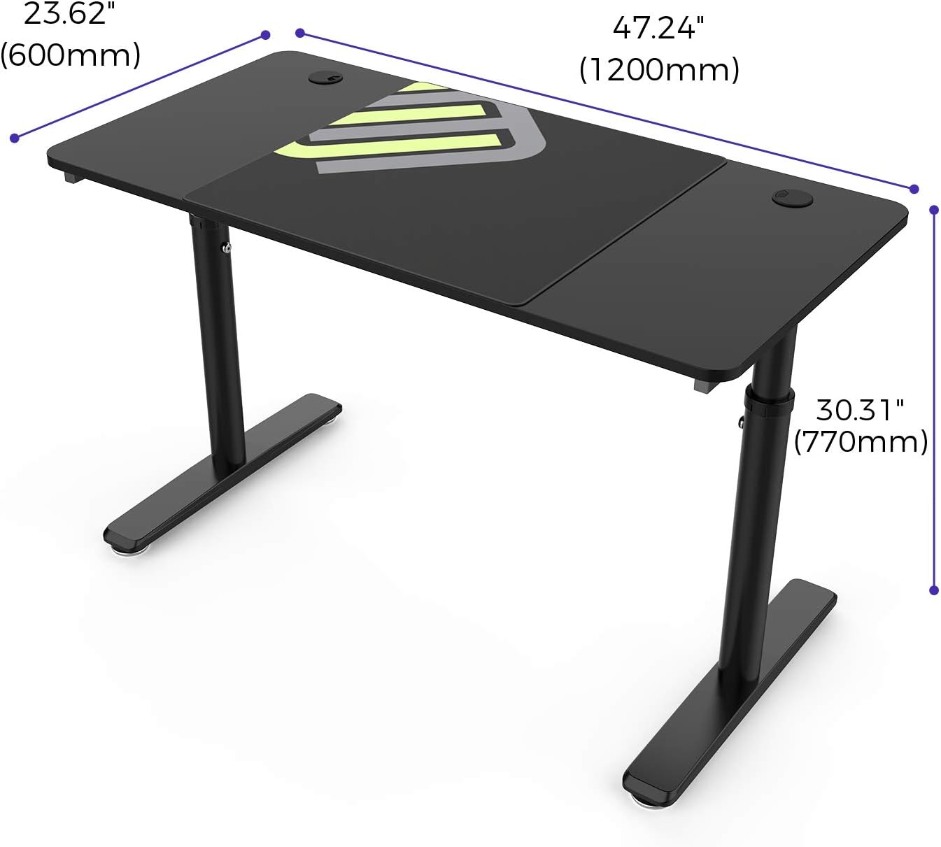Buy 2 get 3 It's_Organized Gaming Desk, 47 Inch Height Adjustable Gaming Computer Desk,PC Gaming Desk Study Writing Laptop Table Workstation, Home Office Gaming Desk Multi-Functional,Black Black Friday - 60% OFF It's_Organized Gaming Desk, 47 Inch Height Adjustable Gaming Computer Desk,PC Gaming Desk Study Writing Laptop Table Workstation, Home Office Gaming Desk Multi-Functional,Black