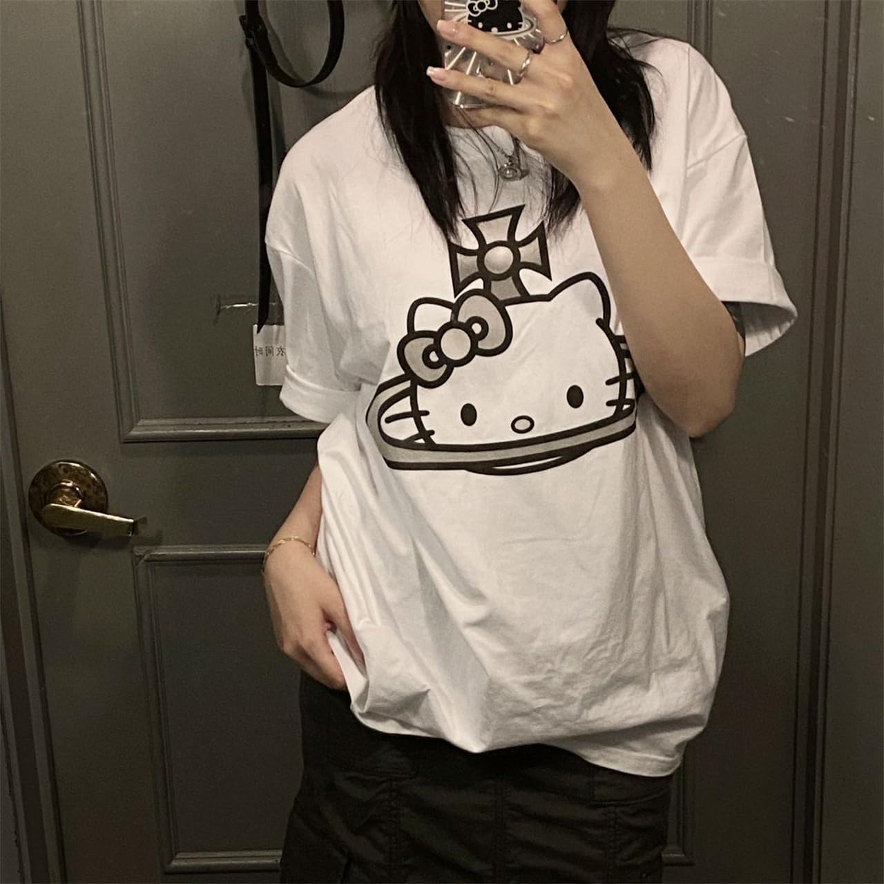 Amazon.co.jp: SPOORY ヴィヴィアンウエストウッドxハローキティ T 