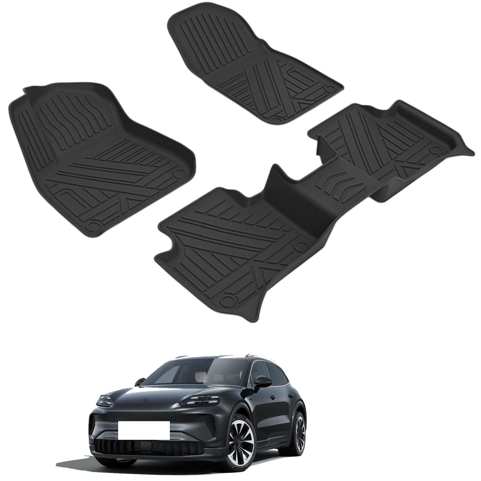 PAPEP Floor Mats for Porsche Cayenne New Energy 2018-2025 RHD