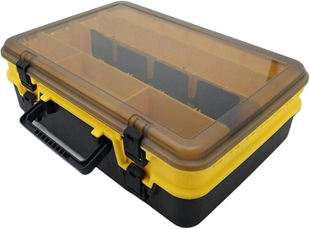 Amazon Colaxi 耐久性のある釣り道具箱 Diy仕切り付きの2層 釣りリール用に厚く 黄色 凧 カイト おもちゃ Amazon Colaxi 耐久性のある釣り道具箱 Diy仕切り付きの2層 釣りリール用に厚く 黄色 凧 カイト おもちゃ