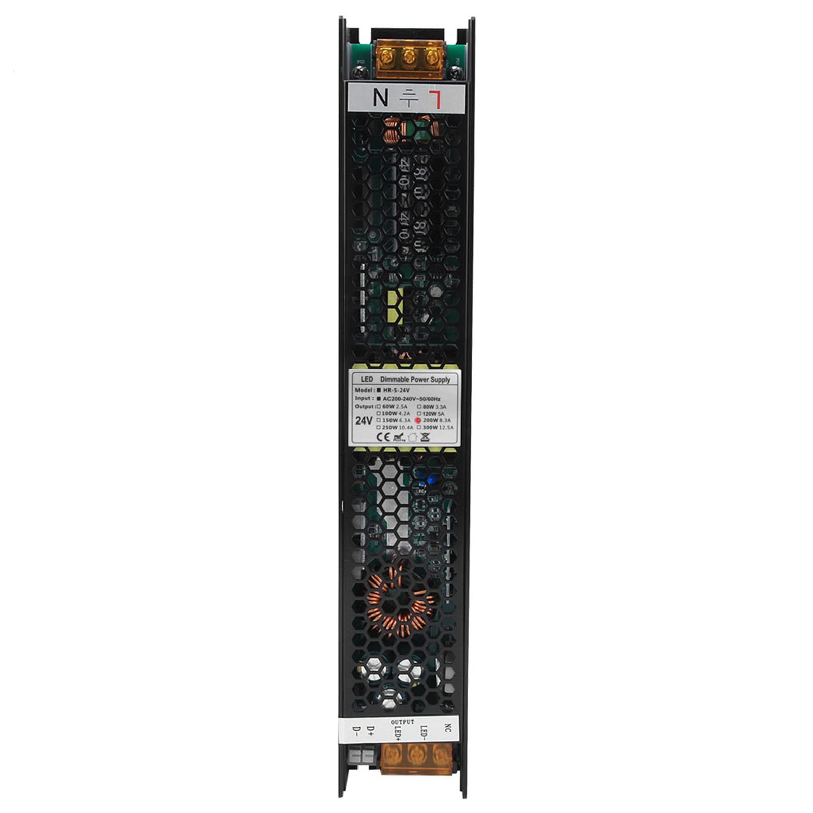 Fafeicy LED Dimmable Power Supply, Carcasa de Aleación de Aluminio Fuente
