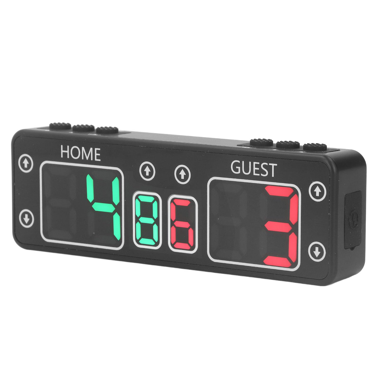 Carte de Score LED, 100-240V Digital Display Board Abs Portable pour les Pelouses (Plug UE 100-240V)
