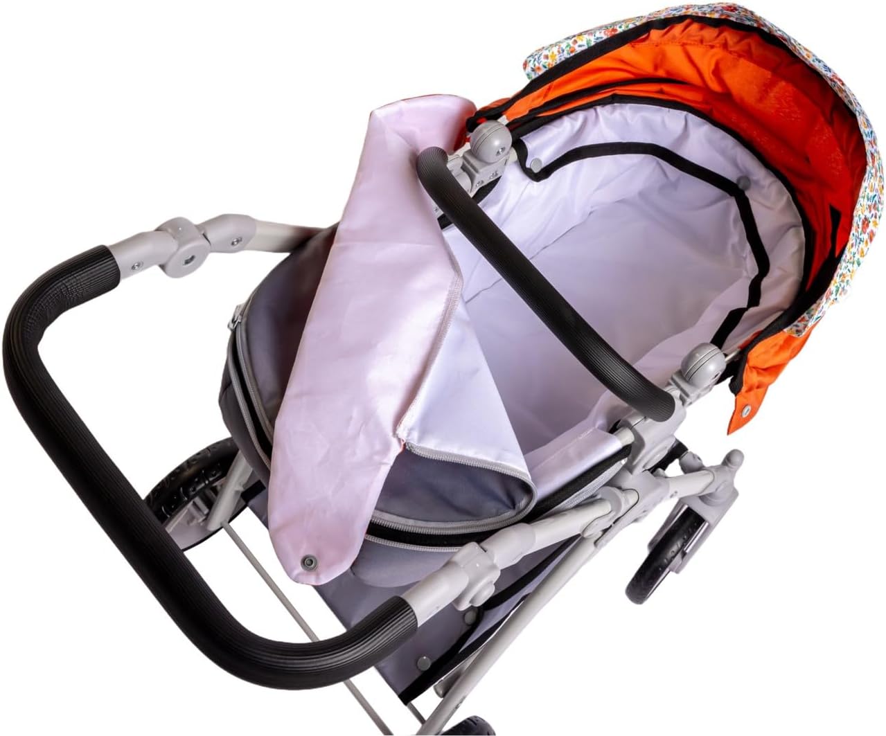 JC Toys - for Keeps Playtime | Deluxe Folding Sports Pram Stroller | Nature Theme Collection | for Dolls up to 20" | Ages 3+
